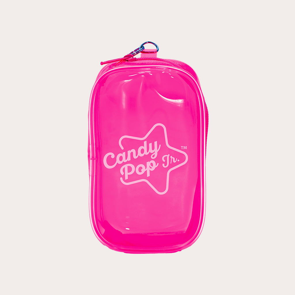 Mini Makeup Bag - Neon Pink