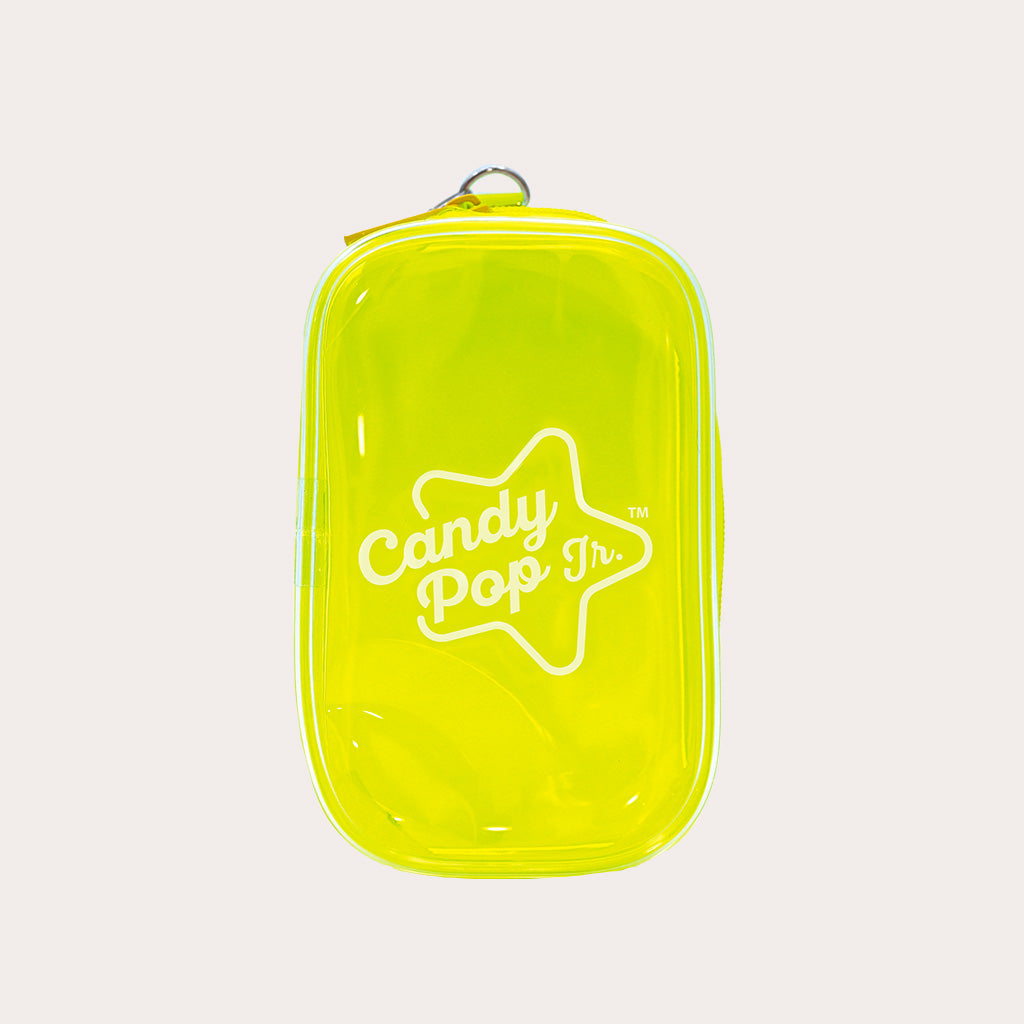 Mini Makeup Bag - Neon Yellow